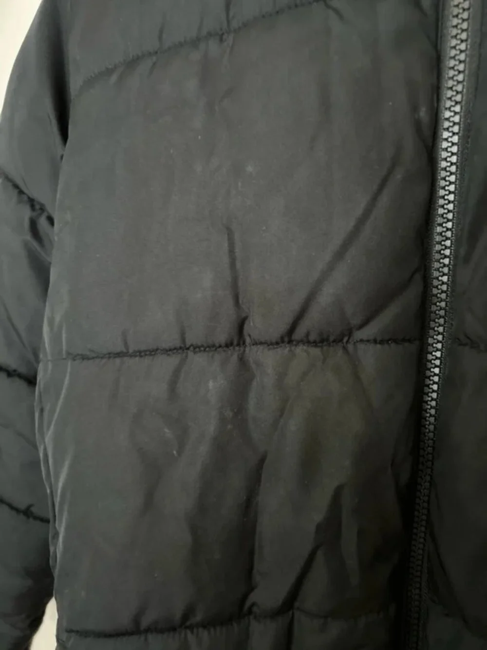 Gap Kids Warmest Jacket Puffer Black Hood Water Resistant